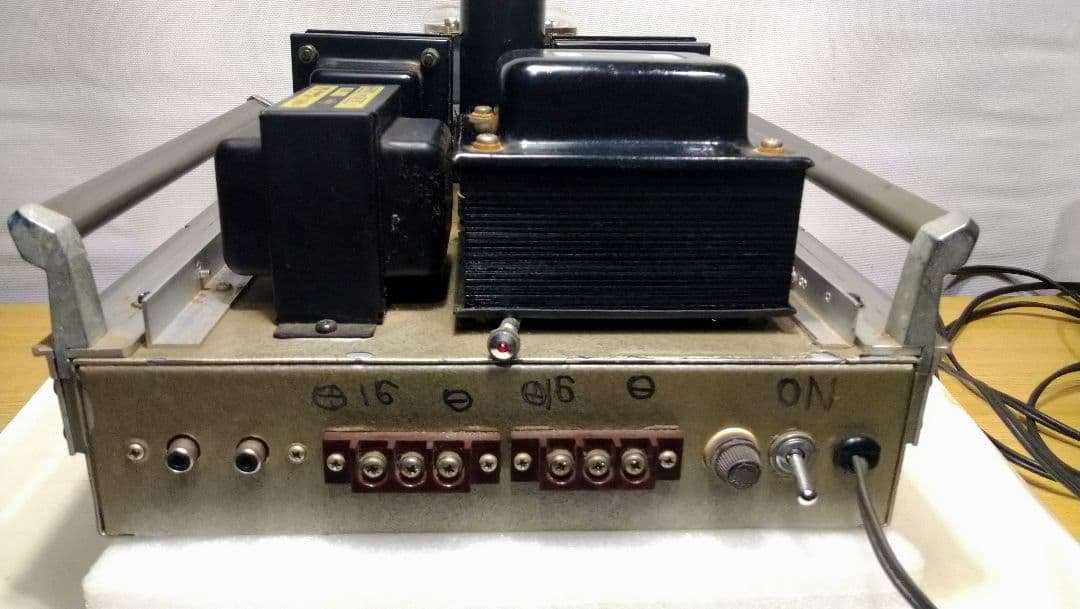 真空管アンプ 6L6シングルSRPPステレオ個人製作