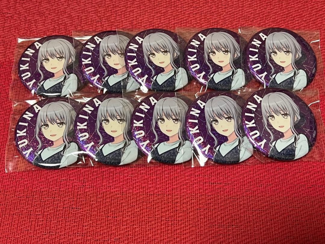 バンドリ　湊友希那　缶バッジ　WEGO