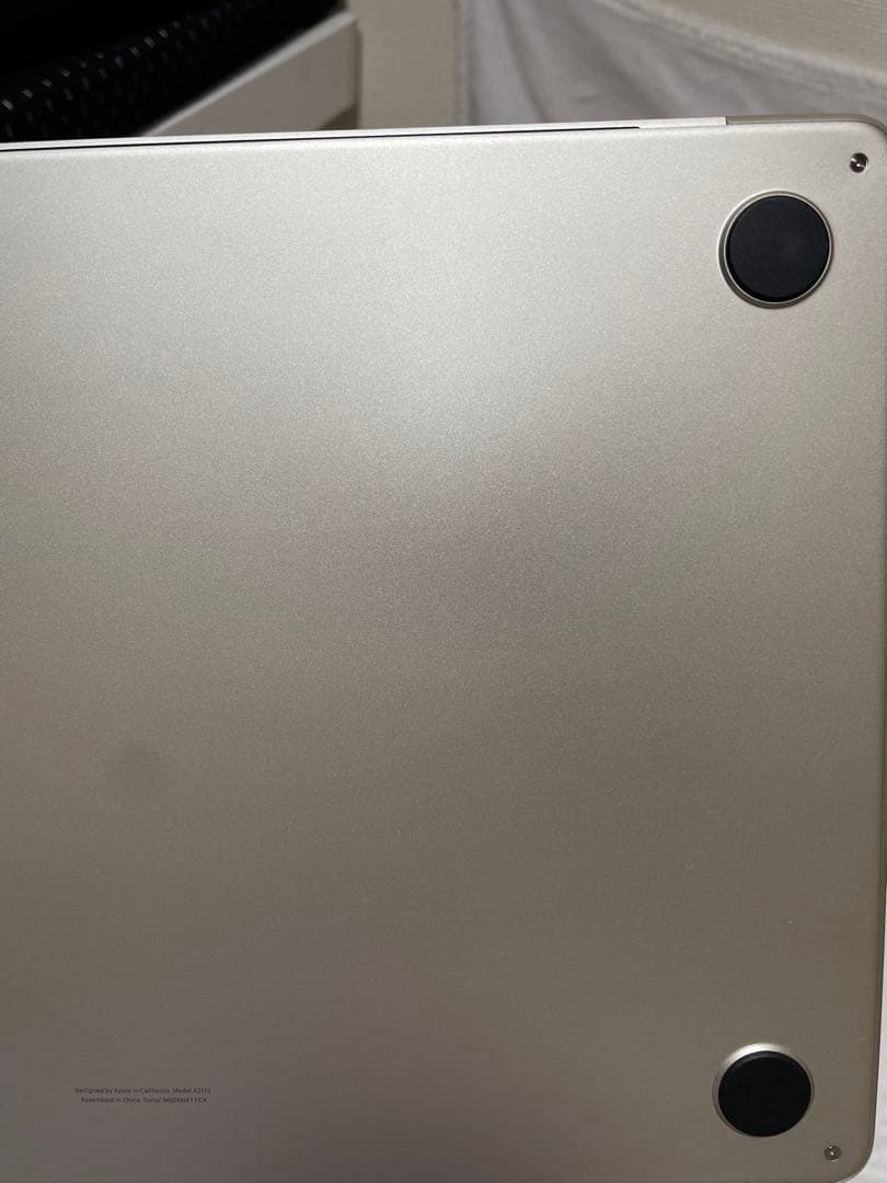 【美品】MacBookAir M3 13㌅ 韓国語キーボード