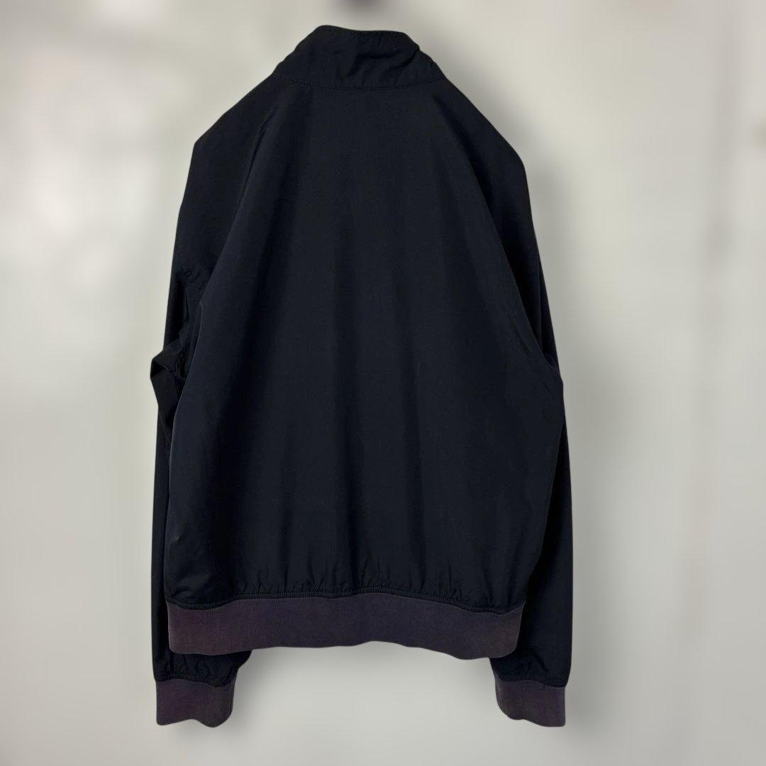 ポロラルフローレン　スイングトップ　ネイビー紺色　刺繍ロゴ　ナイロン　スウィング