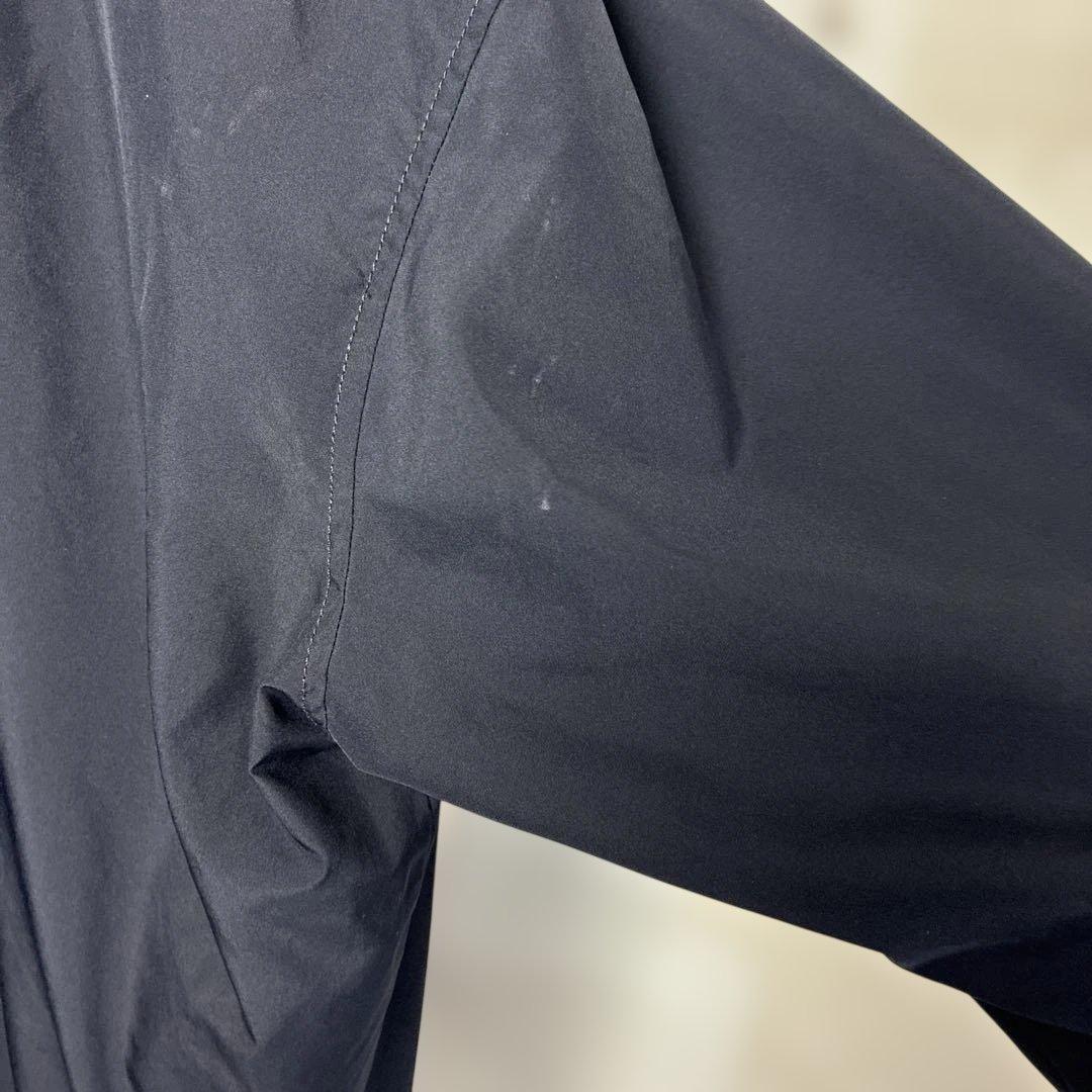 ポロラルフローレン　スイングトップ　ネイビー紺色　刺繍ロゴ　ナイロン　スウィング