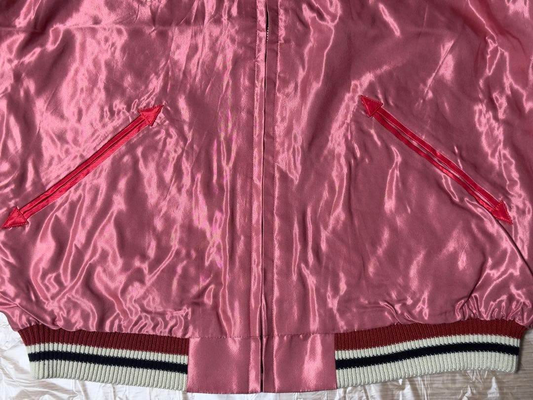 【一時的に値下げ】2022年秋冬 テーラー東洋 スカジャン サテン 龍 白虎