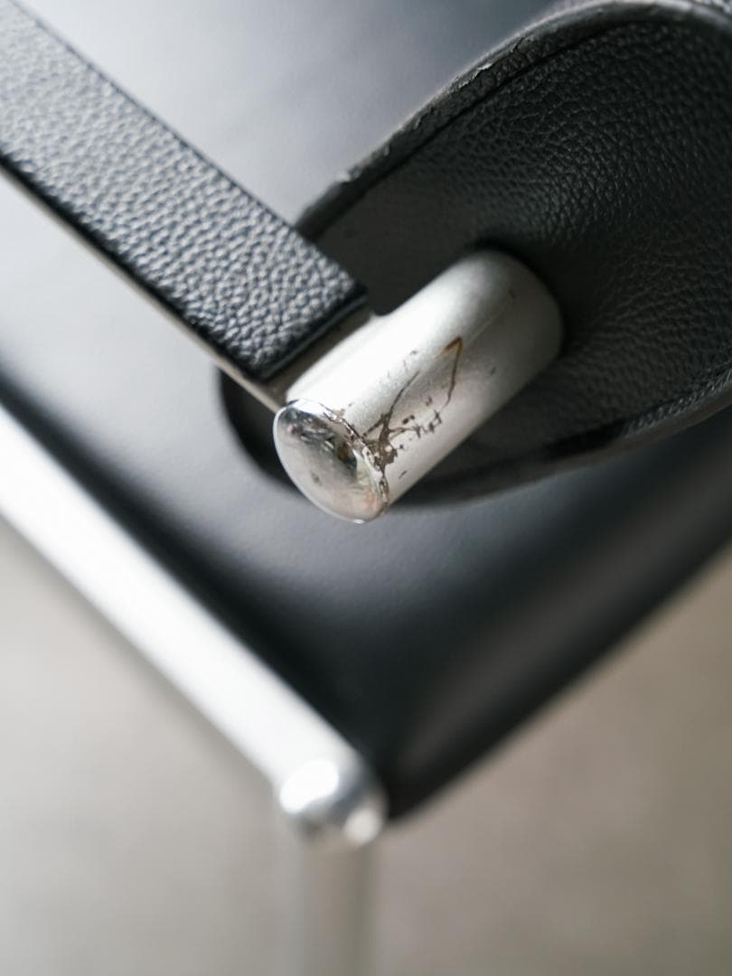 postmodern vintage レザー アームチェア ミッドセンチュリー