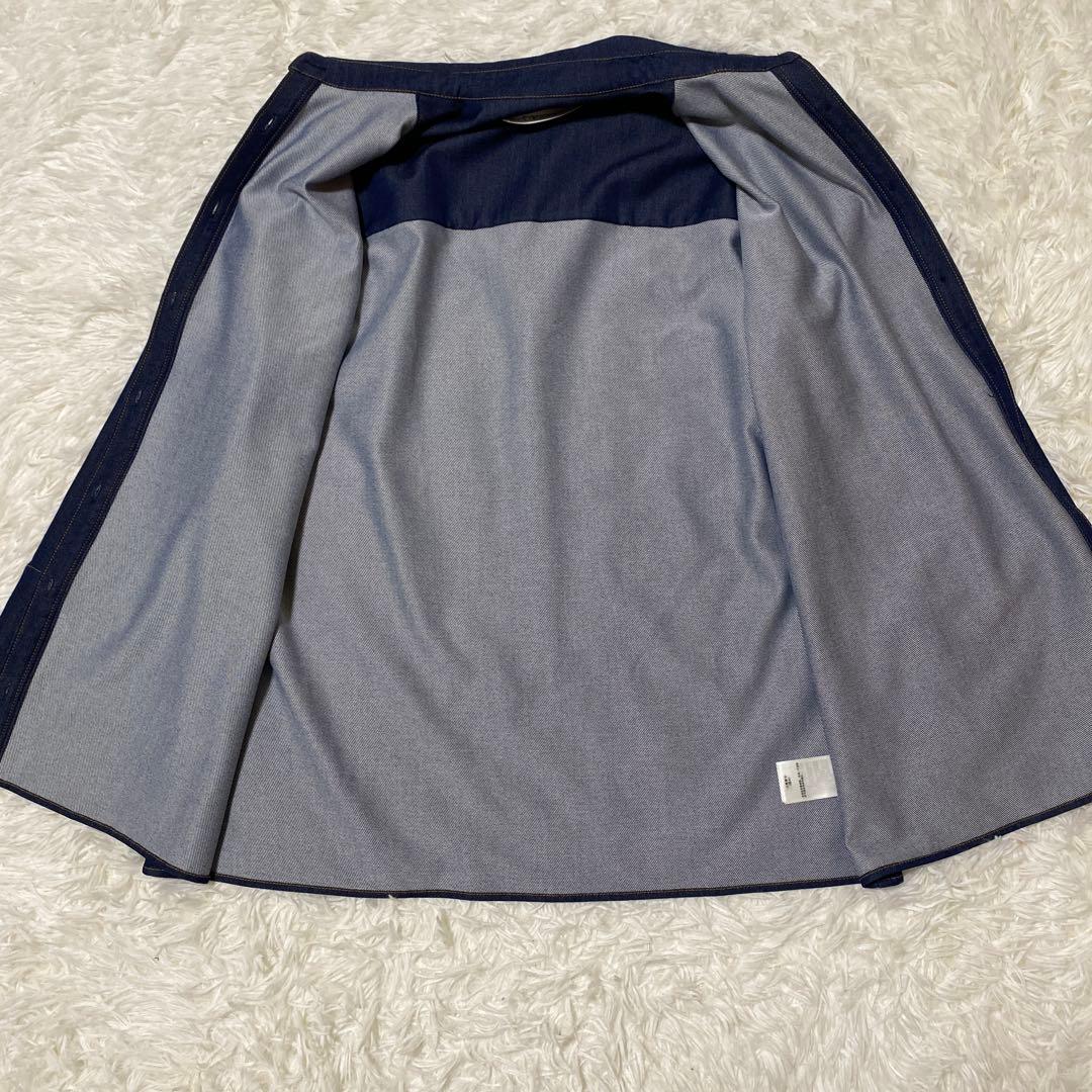 【美品】 ラグナムーン　柳橋唯コラボ　ワイドスリーブタイネック シャツ