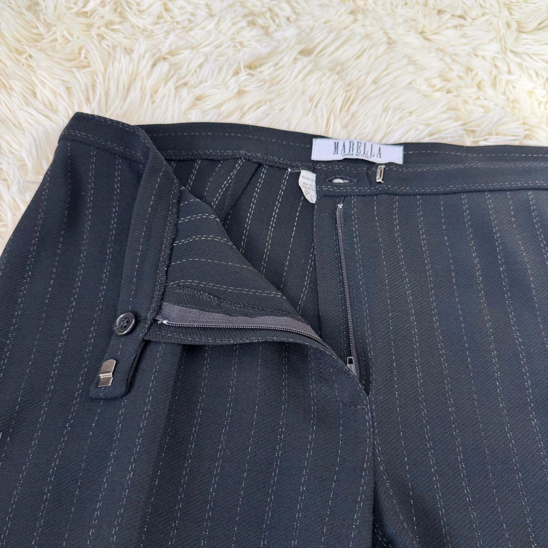 大きいサイズ✨マレーラ ストライプ セットアップスーツ 46 2XL ジャケット