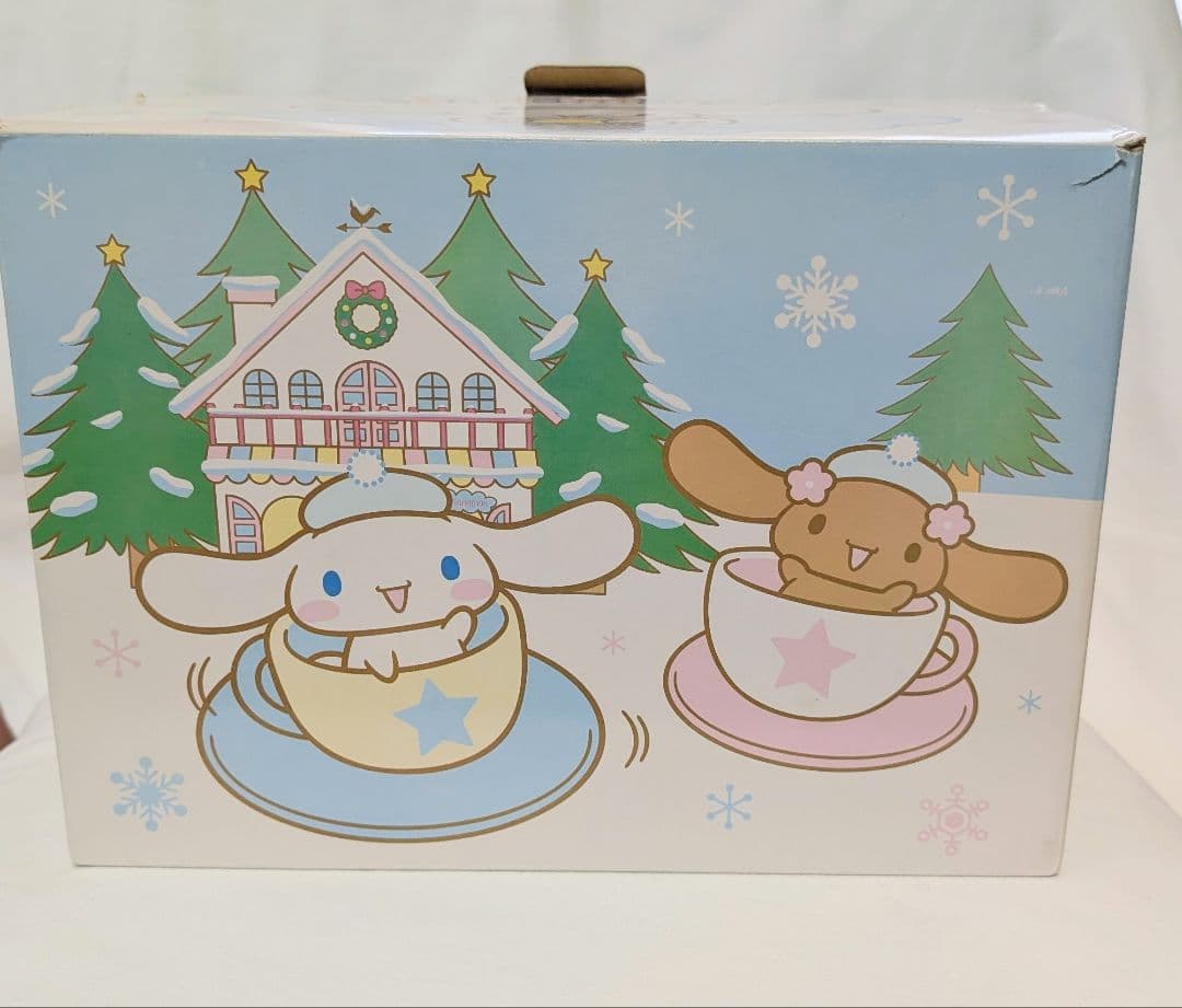 サンリオ　シナモロール　ジオラマハウス　クリスマスオルゴール付き　2004年製