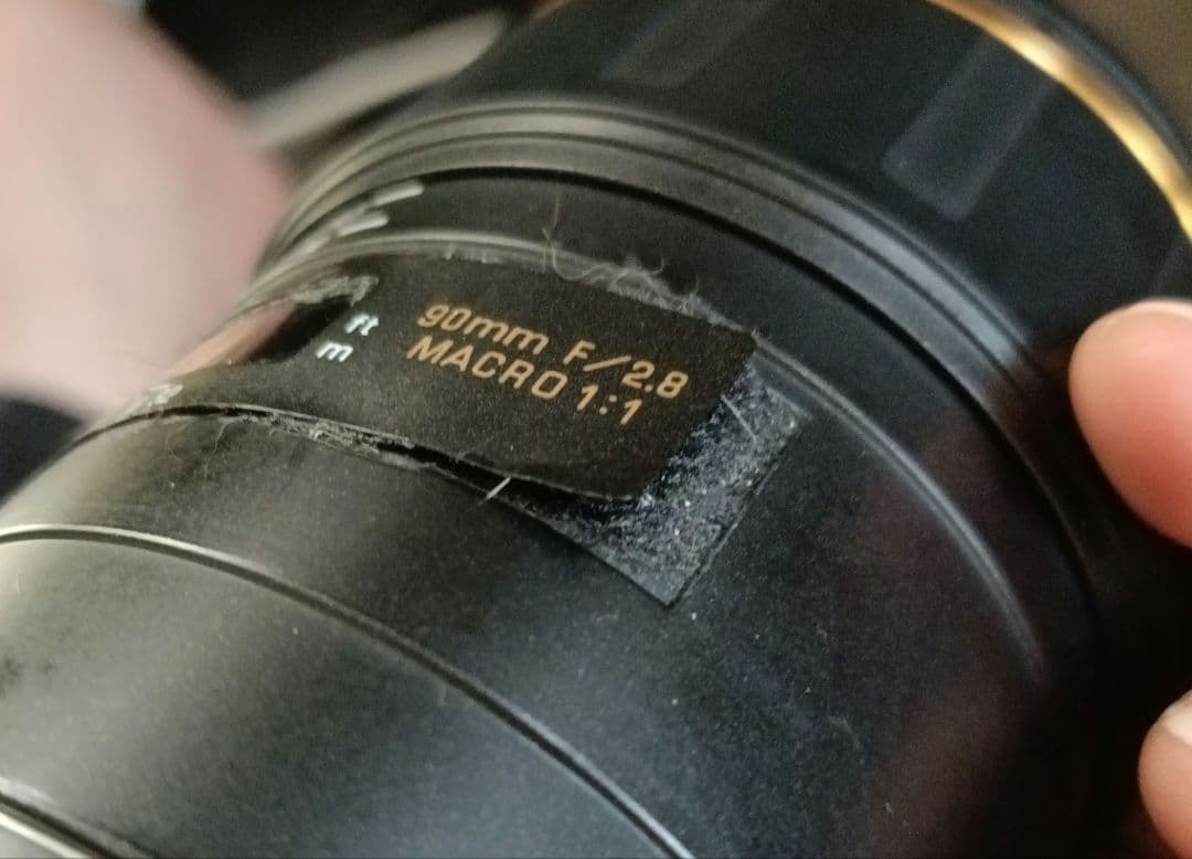 値下げしました。TAMRON 90mm F2.8 マクロレンズ