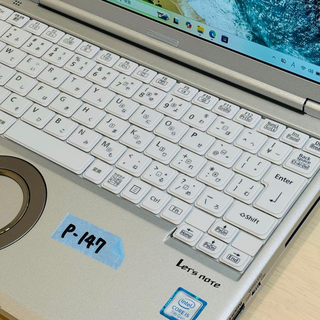 新品 SSD レッツノート Windows11 DVD オフィス付き P-147