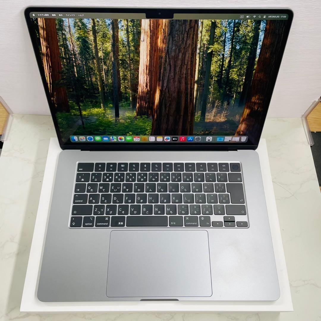 MacBook Air 15インチ M2 2023 16GB SSD 512GB
