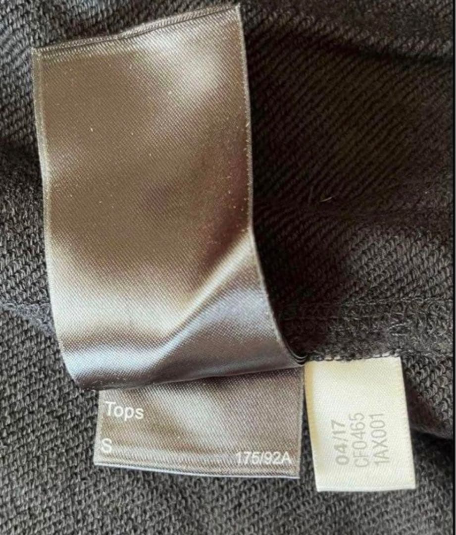 Y-3　ワイスリー　ヨウジヤマモト　ビッグロゴ 　プリント　パーカー　スウェット