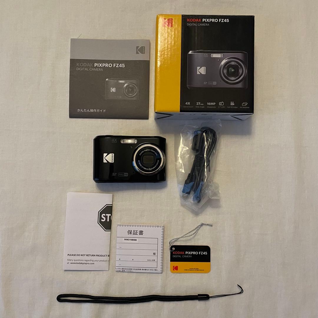【動作確認済み】KODAK PIXPRO FZ45 ブラック