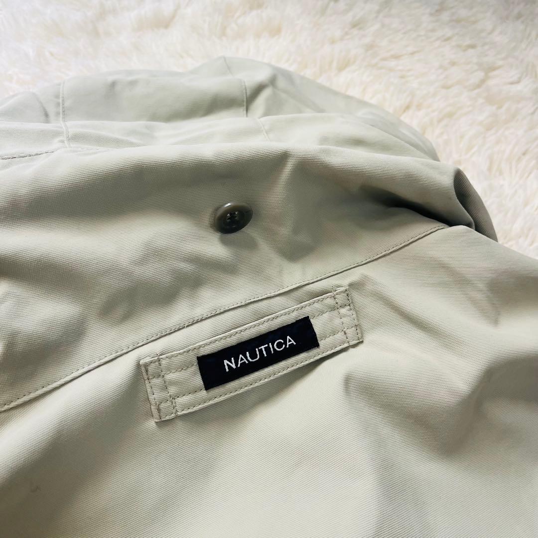 ジャケット・アウター NAUTICA 00s wool/nylon zip-up jacket L