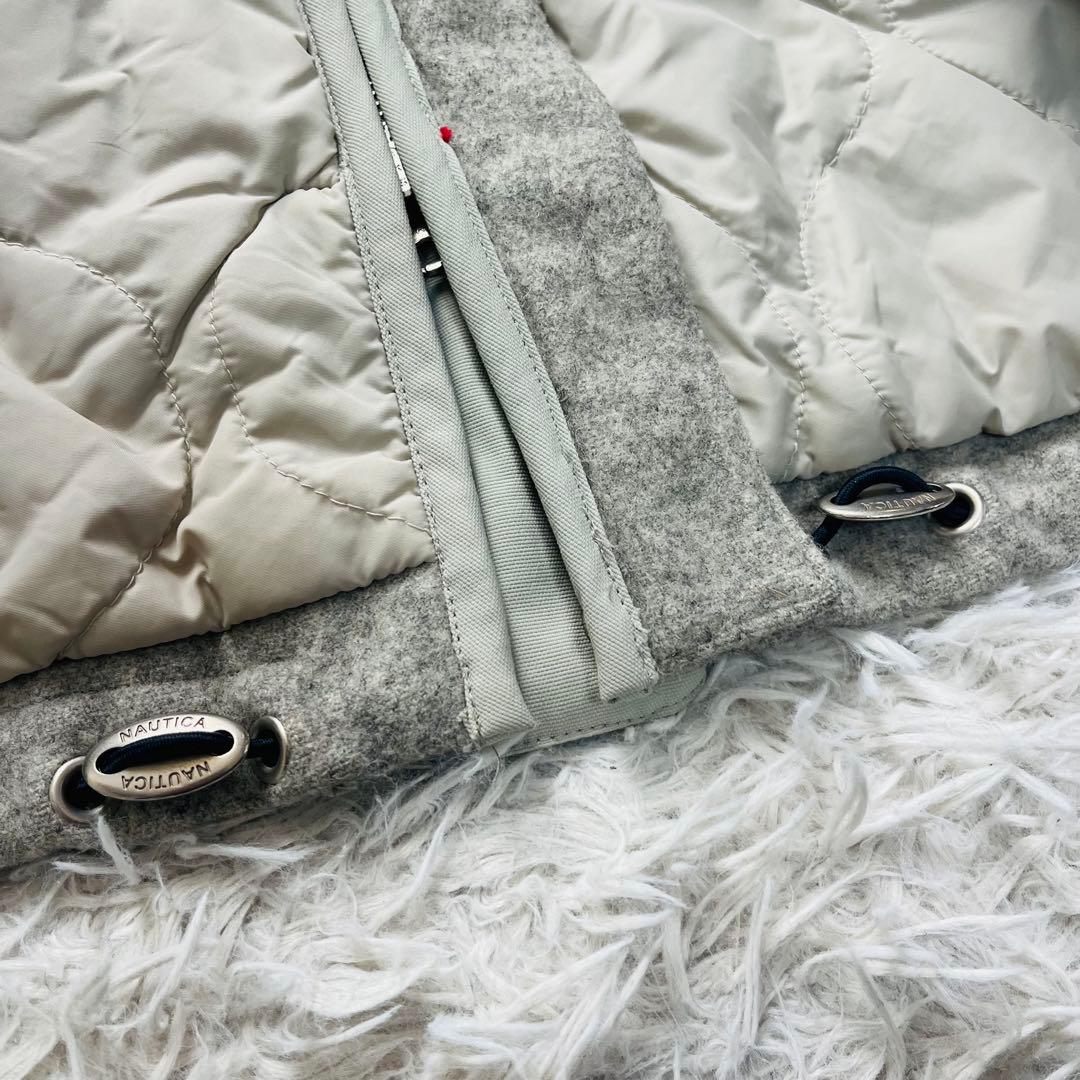 ジャケット・アウター NAUTICA 00s wool/nylon zip-up jacket L