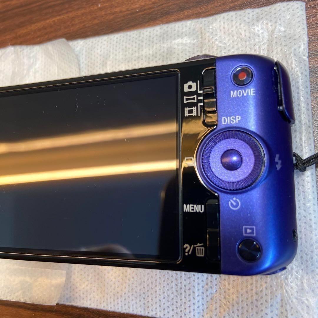 SONY Cyber−Shot DSC-WX7 ブルー デジカメ 3050