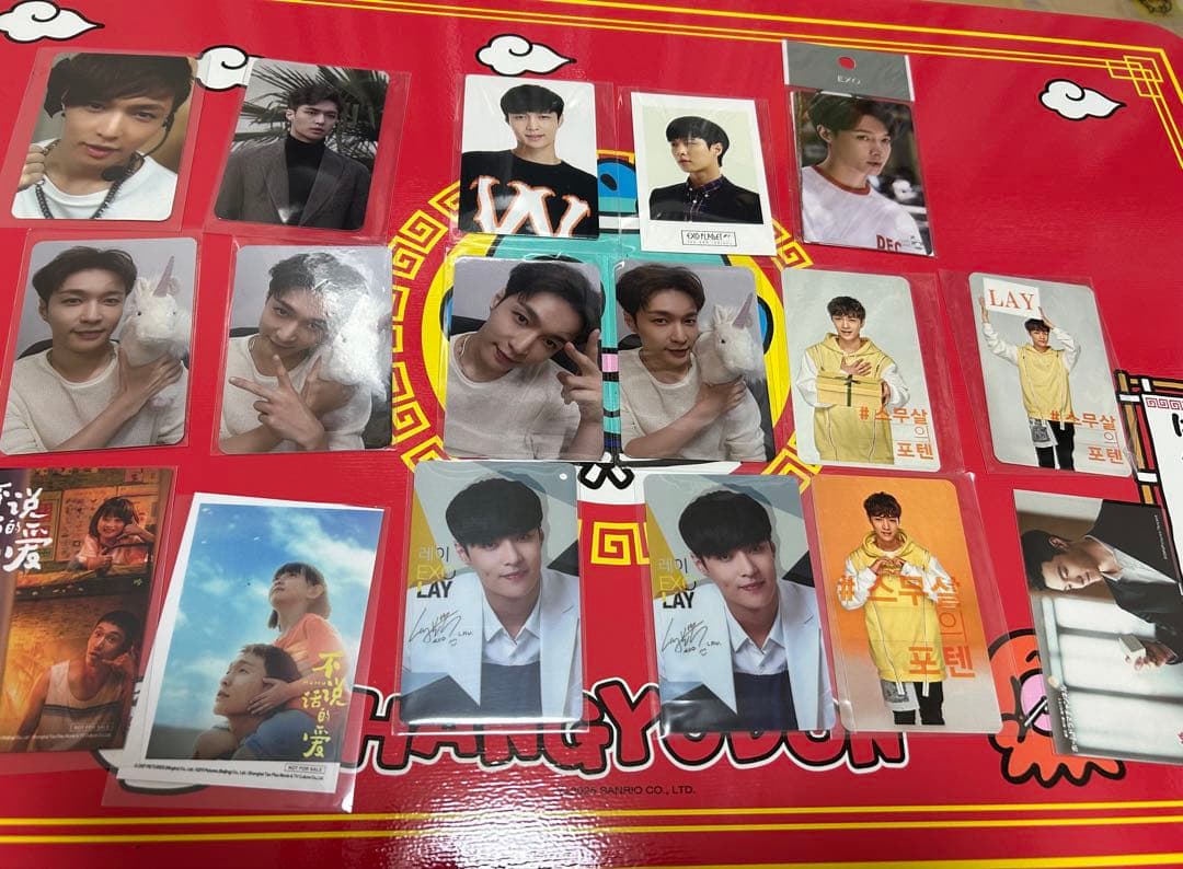 exo レイ　张艺兴トレカセット