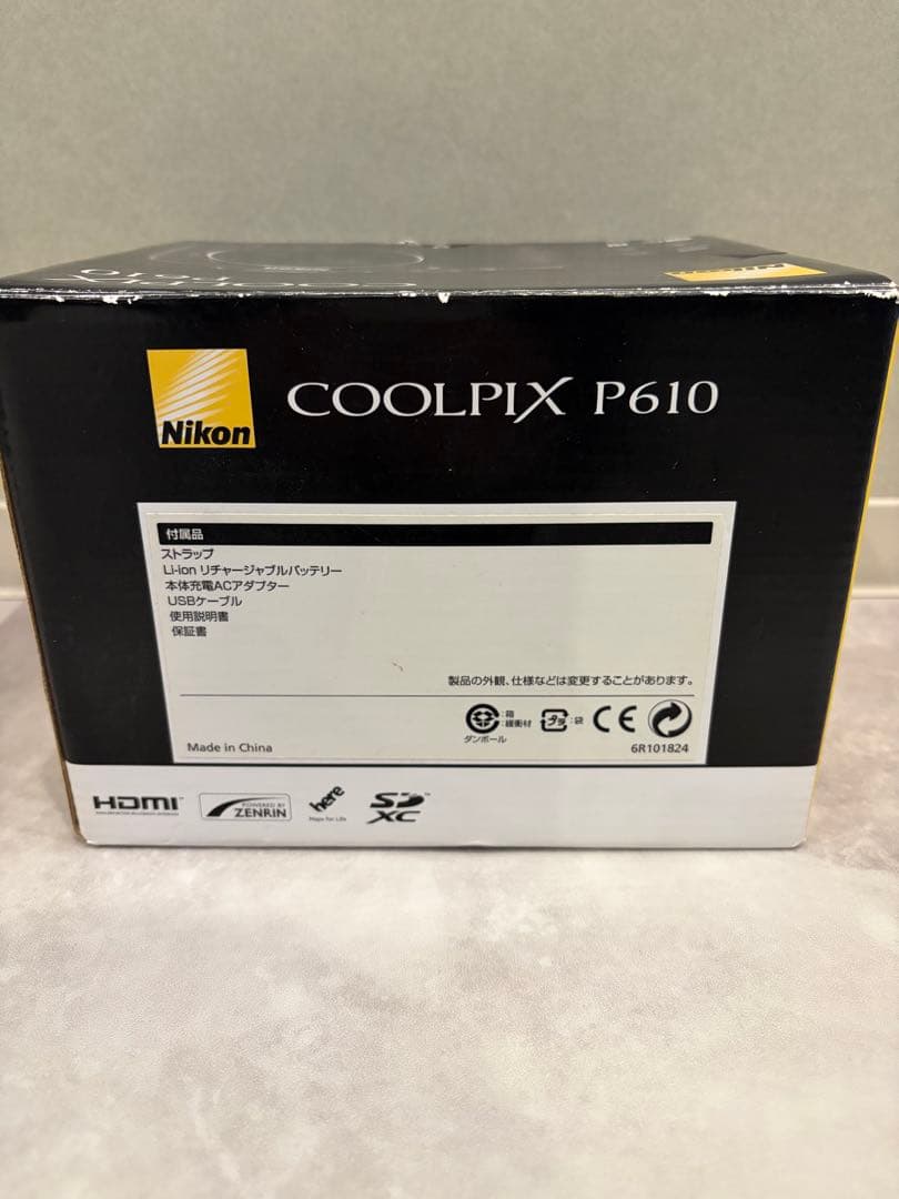 Nikon COOLPIX P610 本体　付属品あり　バッテリー2個付き