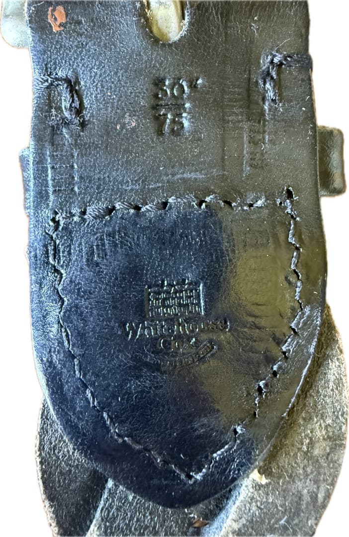 WhitehouseCoxホワイトハウスコックス・メッシュベルト英国製30/75