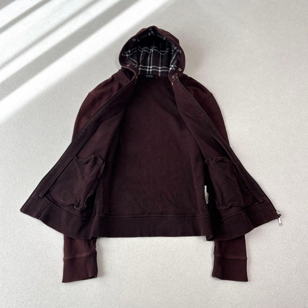 トップス BURBERRY BLACK LABEL fade grunge foodie