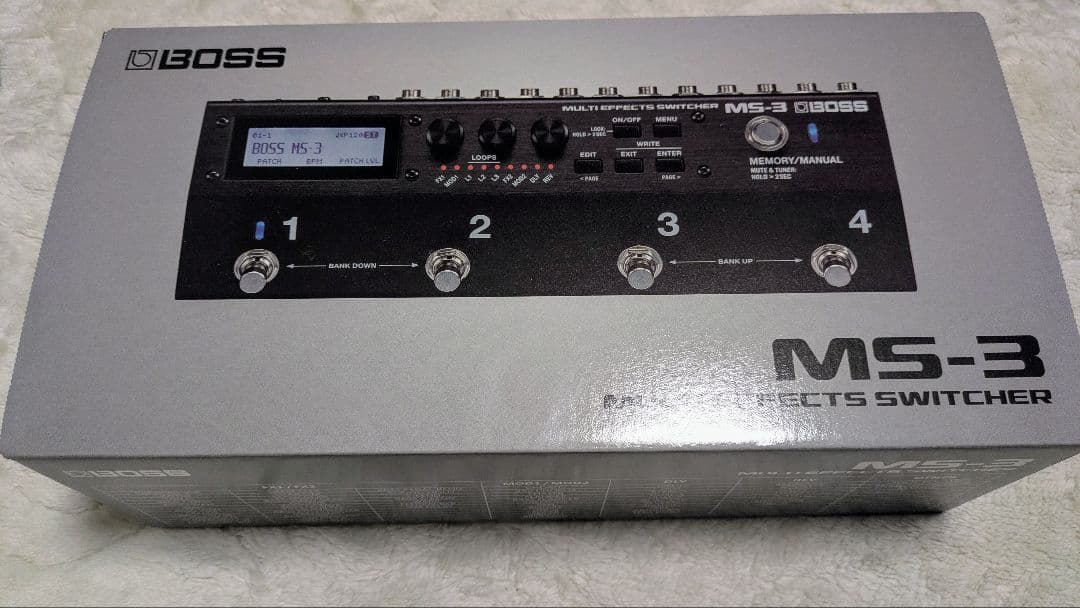 boss ms-3 マルチエフェクター スイッチャー