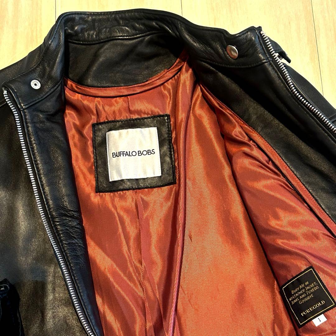 バッファローボブズ シングルライダース 羊革