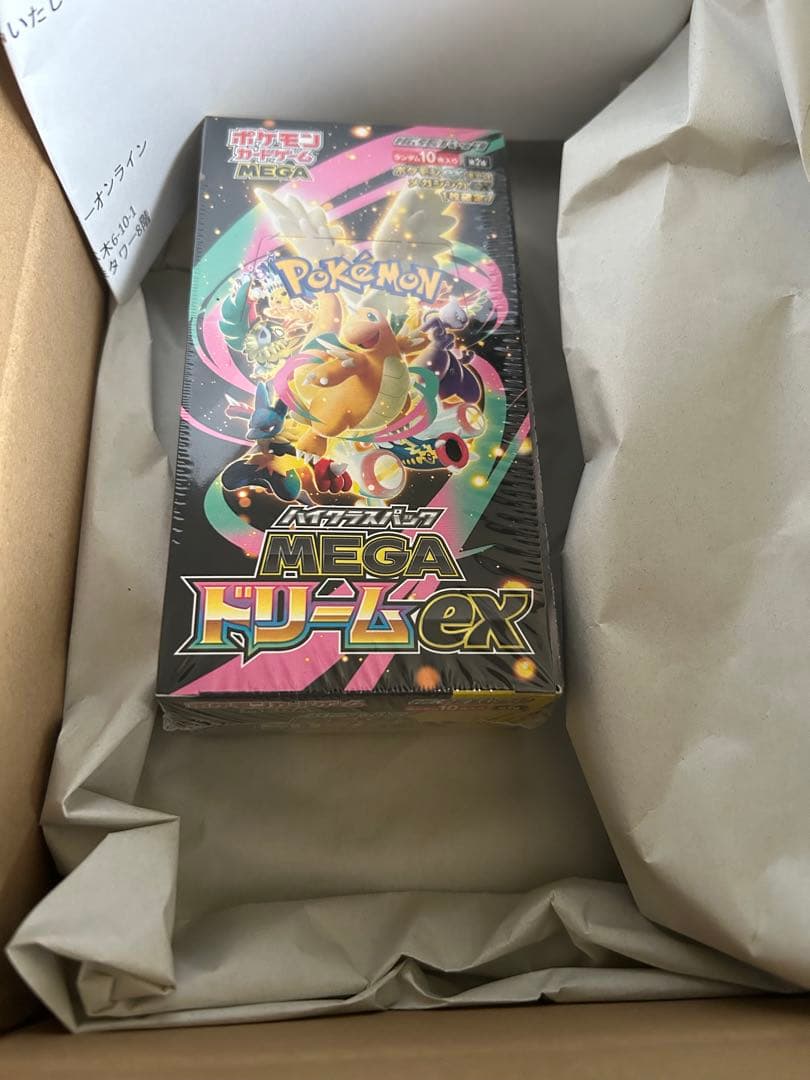 ポケモンカードゲーム MEGA ドリームEX シュリンク付き　新品未開封
