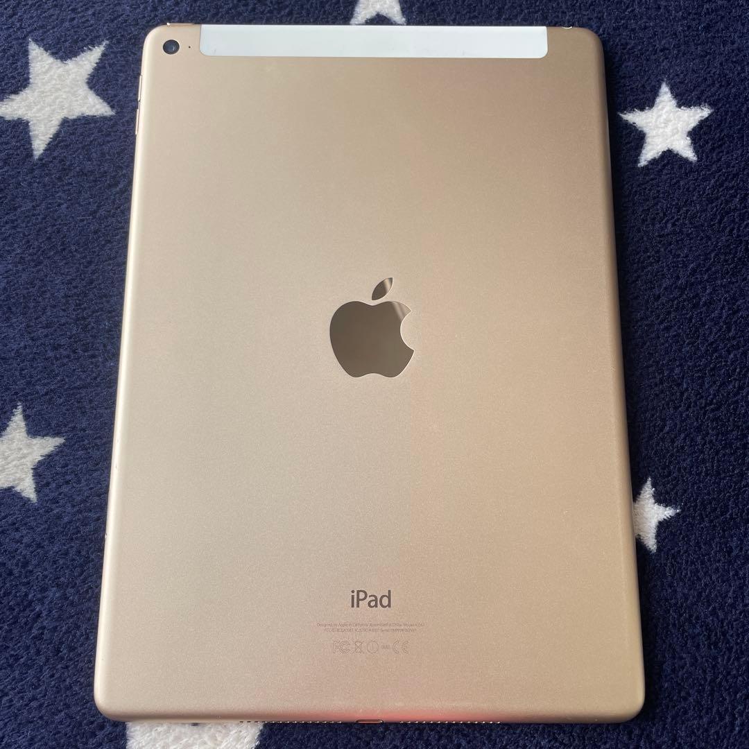 ⭐️AppleiPadAir2⭐️64GB ピンクゴールド本体　画面シール カバー付