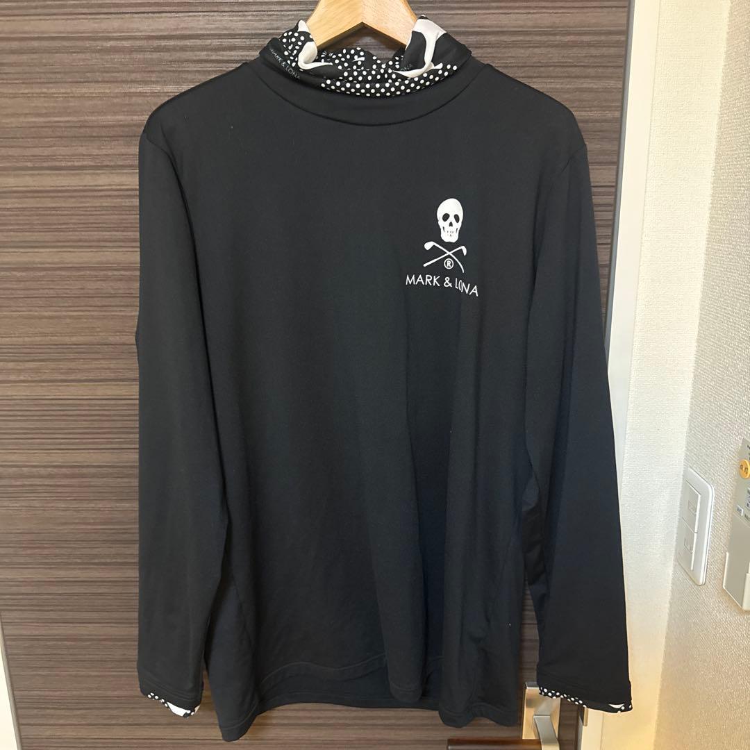 MARK & LONA ブラック長袖シャツ サイズ50