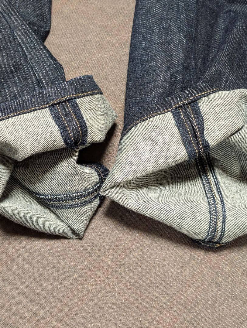 美品 ヤヌーク デニム LEA ボーイズストレート ジーンズ OWI 26