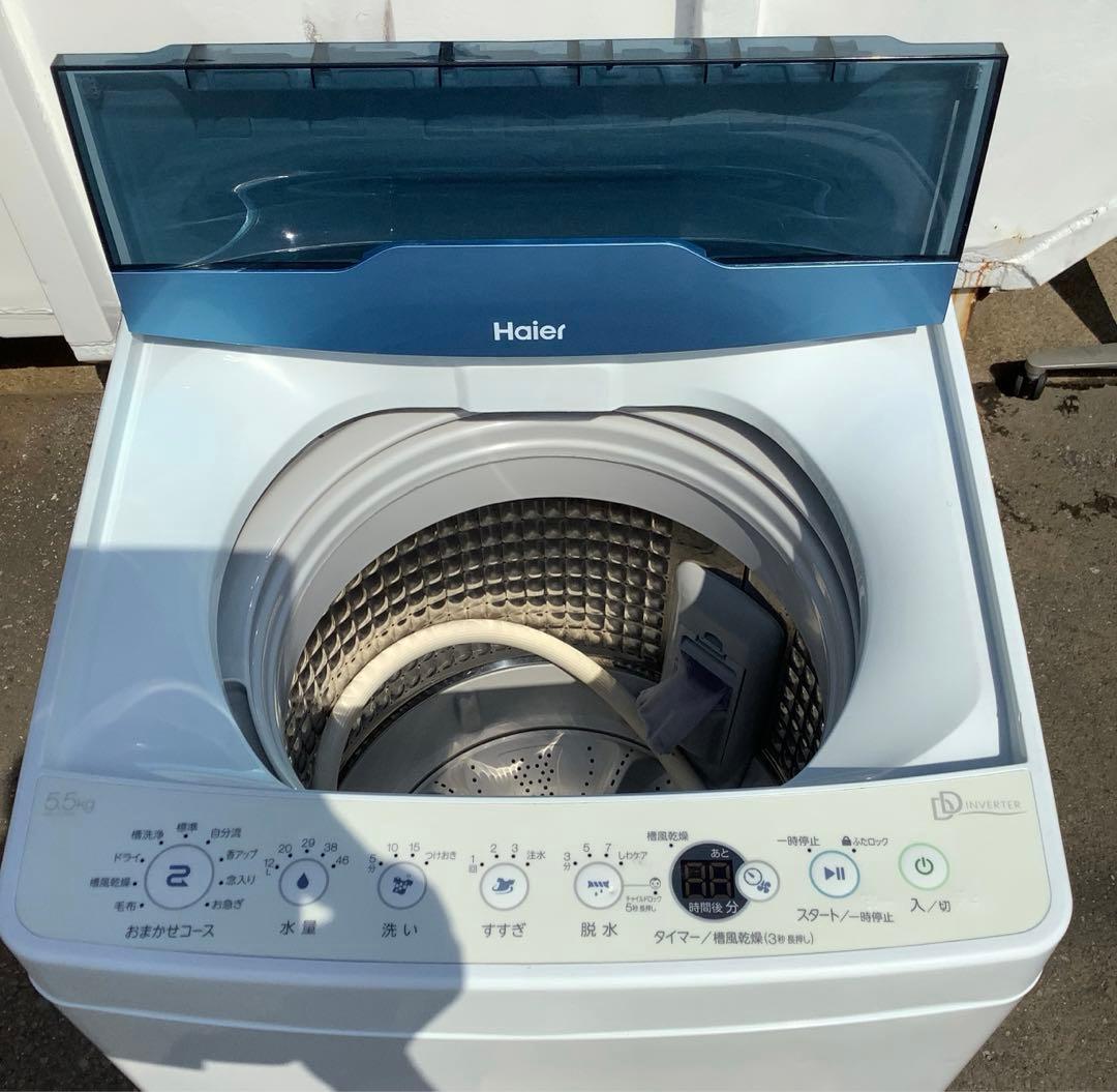 猫猫ネコネコ 洗濯機 ハイアール JW-CD55A 5.5kg 19年製