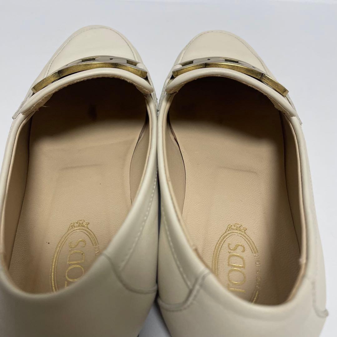 TOD'S　KATE ケイト ローファーレザーシューズ　23㎝　351/2