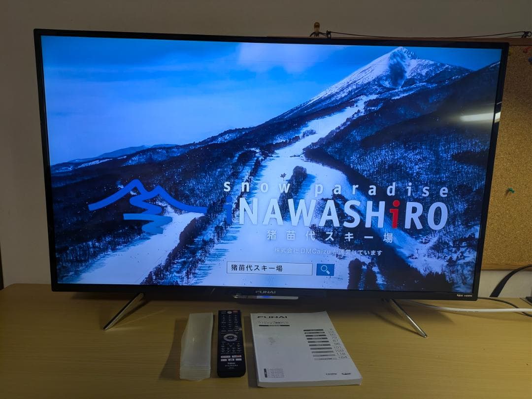 内蔵HDD搭載 43インチ 4K テレビ FL-43U4010 HDR10 液晶