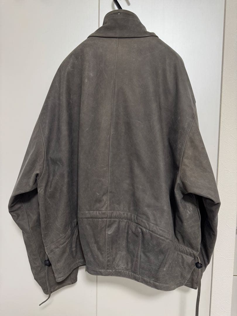 リ*ウ様 ssstein COW NUBUCK LEATHER BLOUSON