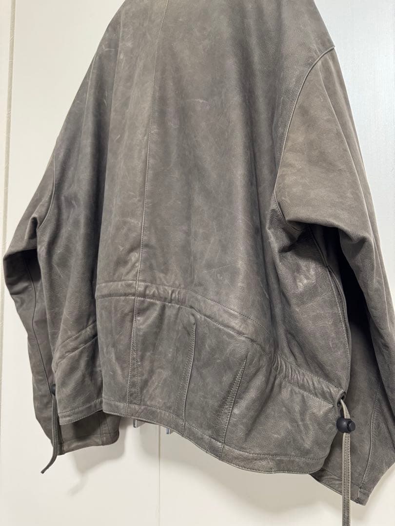 リ*ウ様 ssstein COW NUBUCK LEATHER BLOUSON