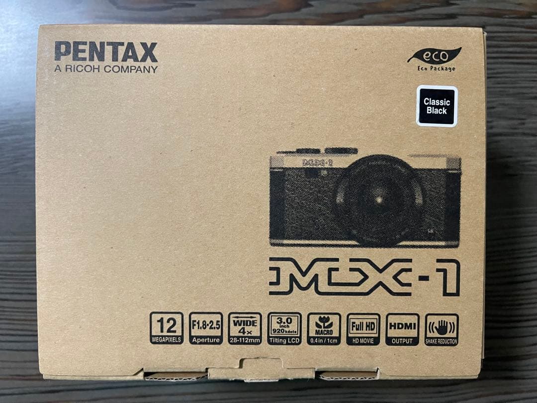 新品同様 PENTAX MX-1 クラシックブラック ペンタックス
