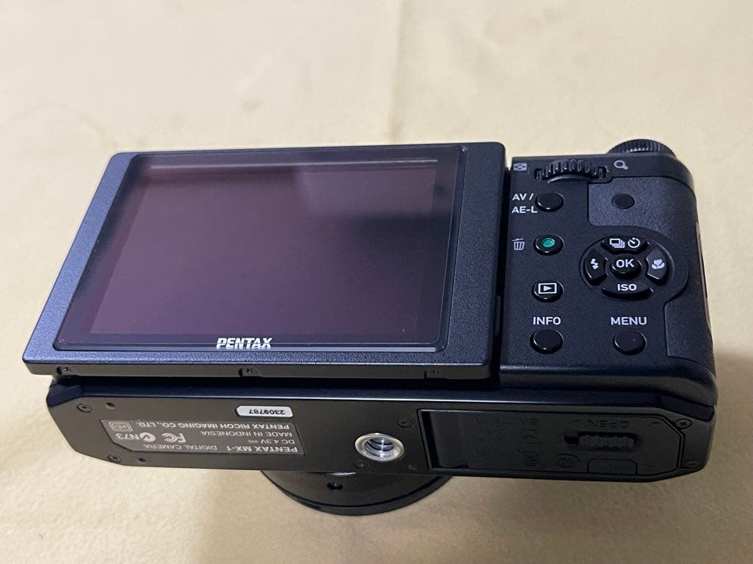新品同様 PENTAX MX-1 クラシックブラック ペンタックス