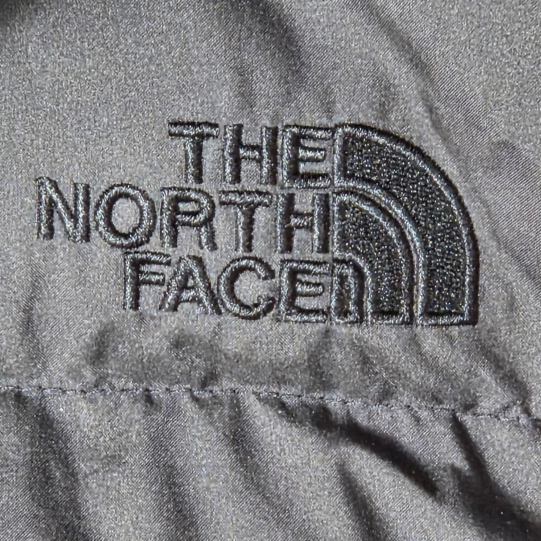 希少XL✨️ノースフェイス ファーダウンコート ロングダウンコート Aライン 黒
