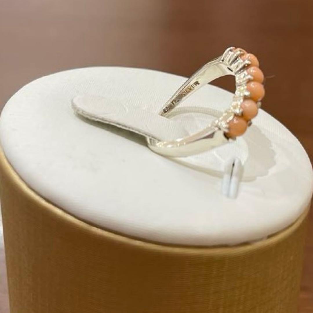 オハナ✨e.m. 女の一生リング クリソプレーズ クリーニング済