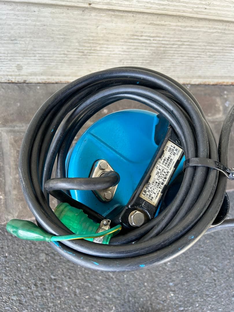 KT5 ★ツルミポンプ LB-800一般工事排水用水中ハイスピンポンプ 60Hz