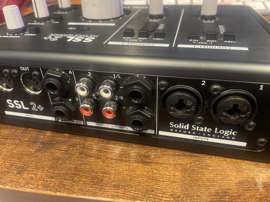 SSL2+ USBオーディオインターフェース中古美品