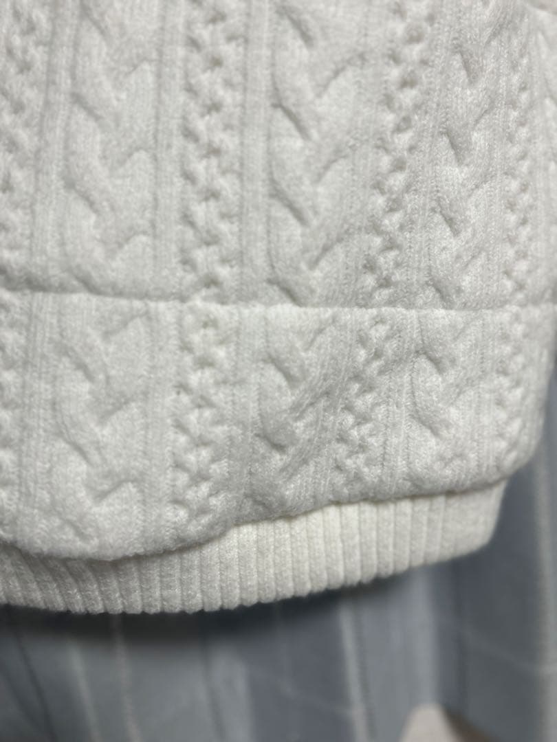 ジャケット・アウター ANDMARY Mary quilting knit shape jacket