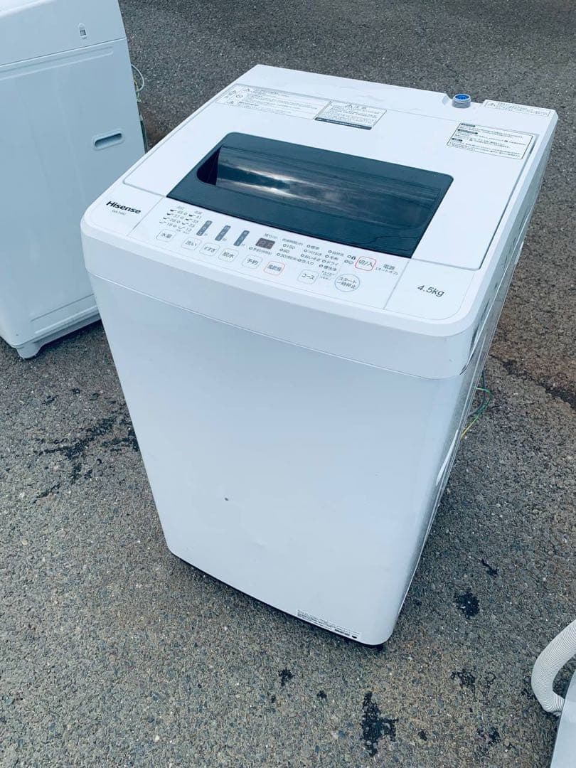 ①✅Hisense 電気洗濯機✅送料設置無料 ✅HW-T45C✅