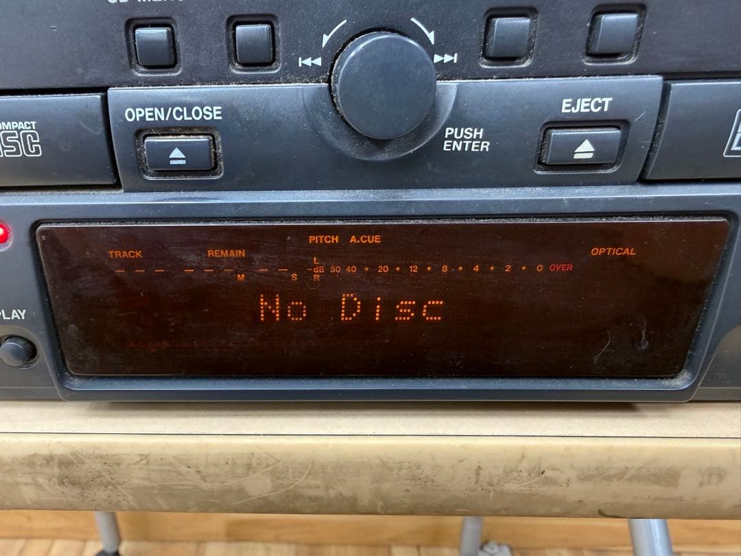 HA371☆TASCAM☆MD-CD1II☆コンボデッキ☆09年製☆通電確認済み