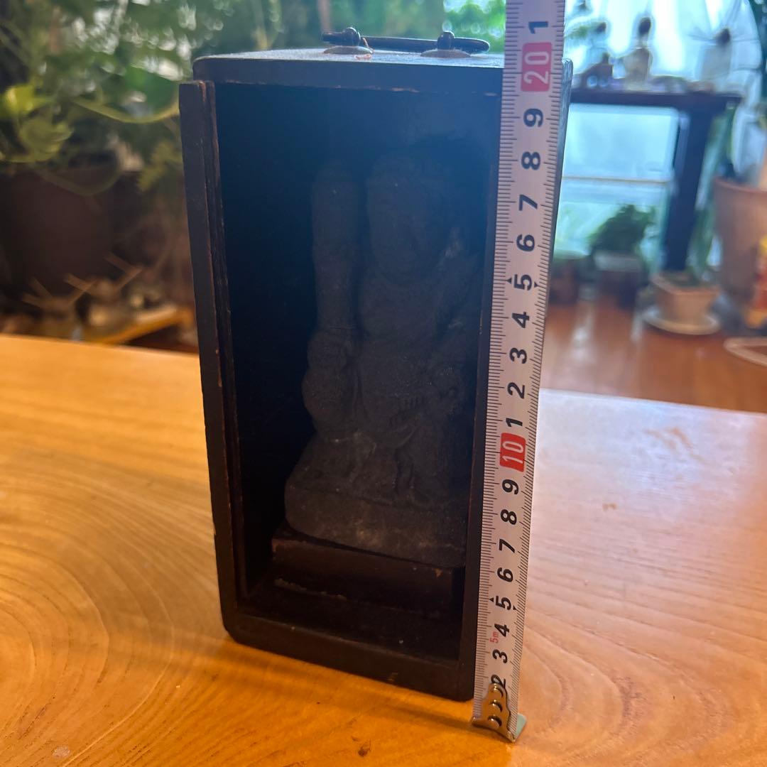 石仏 箱入り antique 神像