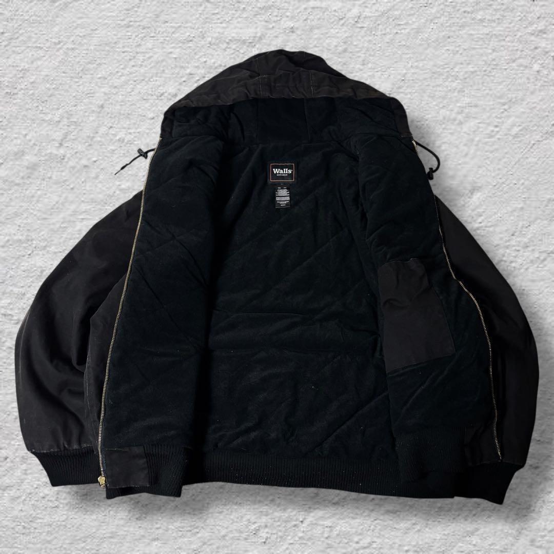 あんもにー vintageダックパーカーアクティブジャケット90sブラック