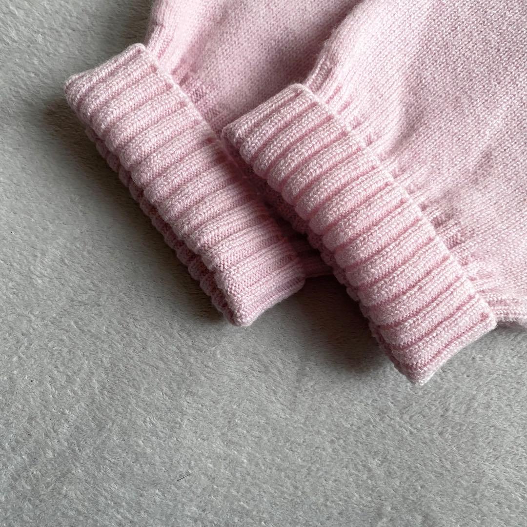 【美品✨】Plage ファインウールVネックプルオーバー　ピンク　近年　ゆったり