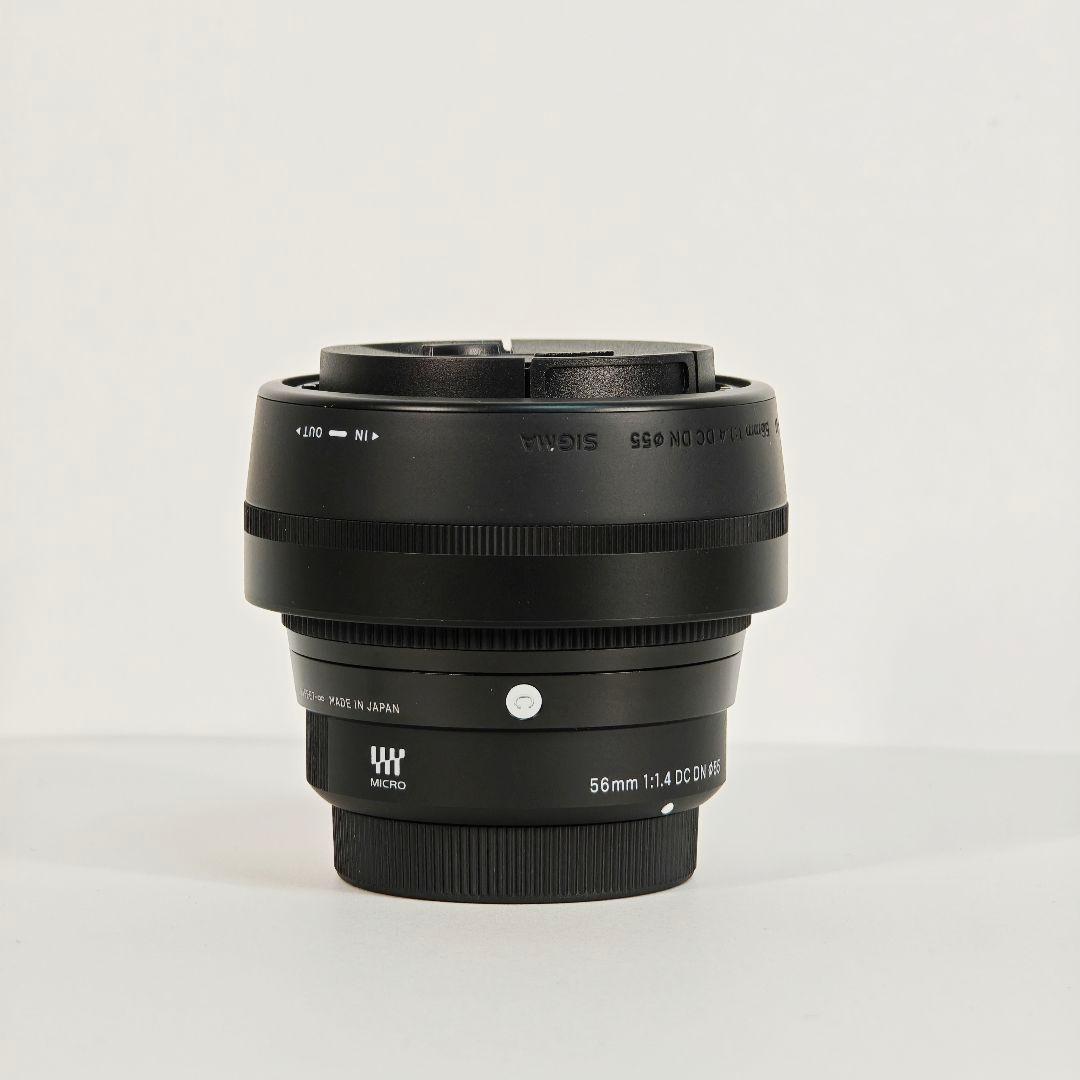 【新品同様】Sigma 56mm F1.4 DC DN マイクロフォーサーズ