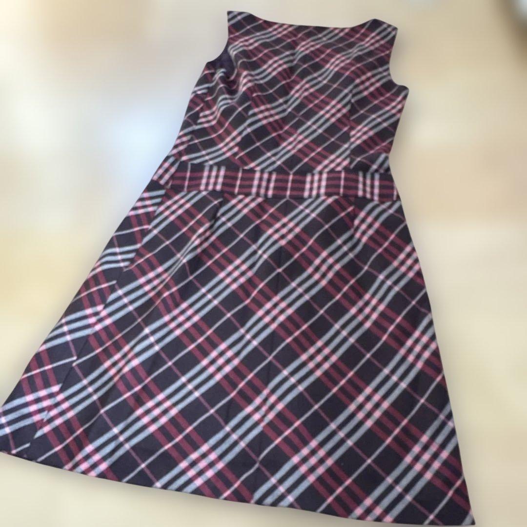 バーバリーブルーレーベル　ノースリーブ ワンピース 38