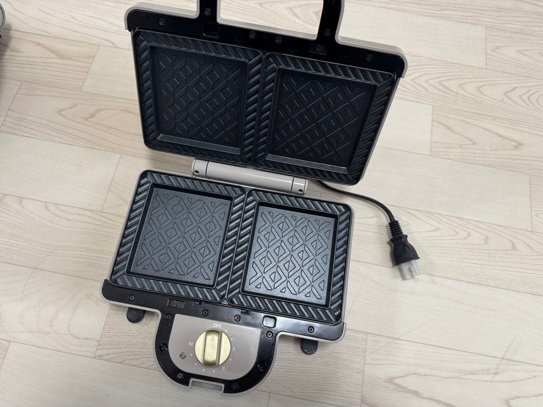 BRUNO ホットサンドメーカー グレー/トースター