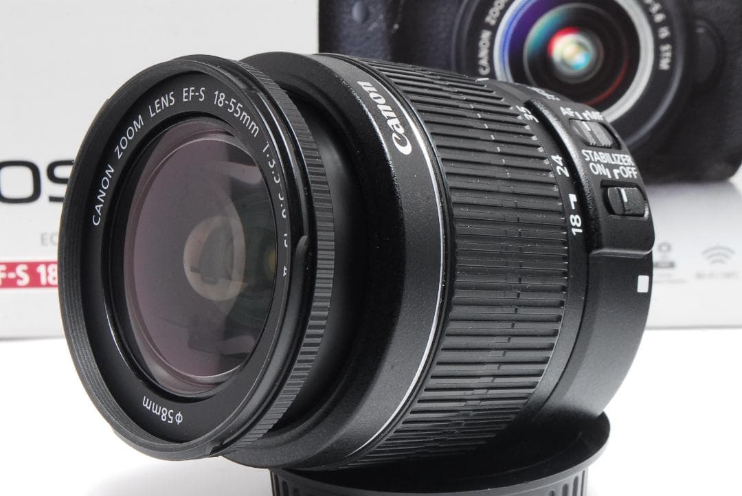 【美品】Canon EOS Kiss X8i レンズキット Wi-Fi搭載