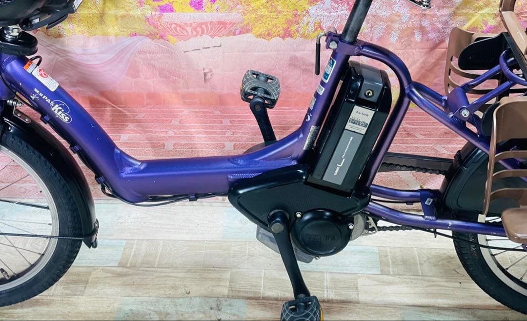 K3064 電動自転車ヤマハ パスキス 子供乗せ 20インチ 送料無料